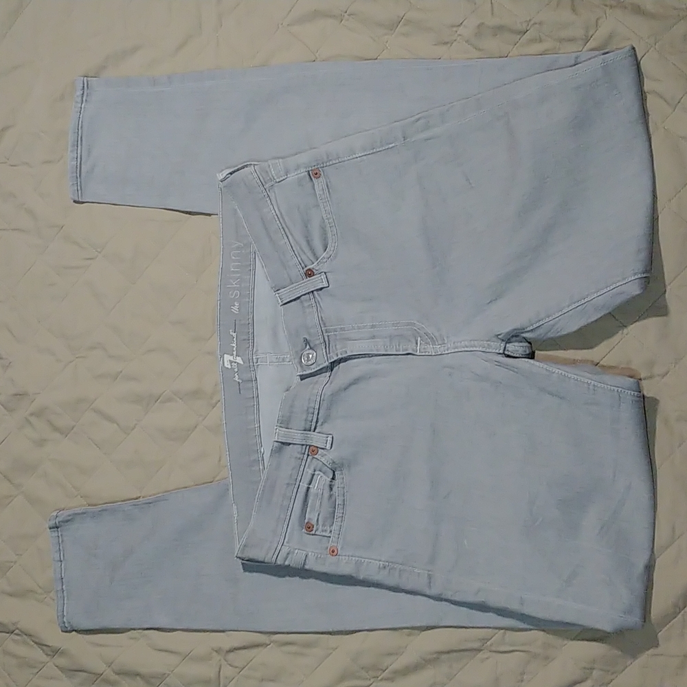 7 for All Mankind the skinny jean pants
